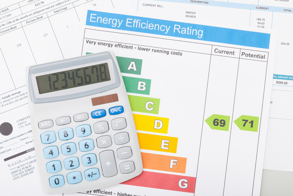 household appliances power ratings