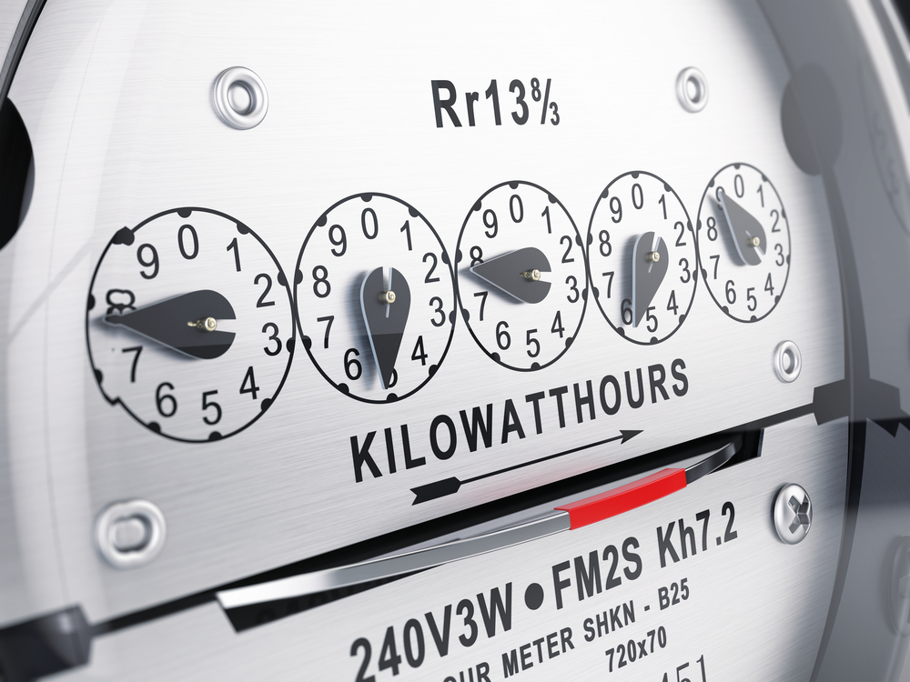 analog electricity meters