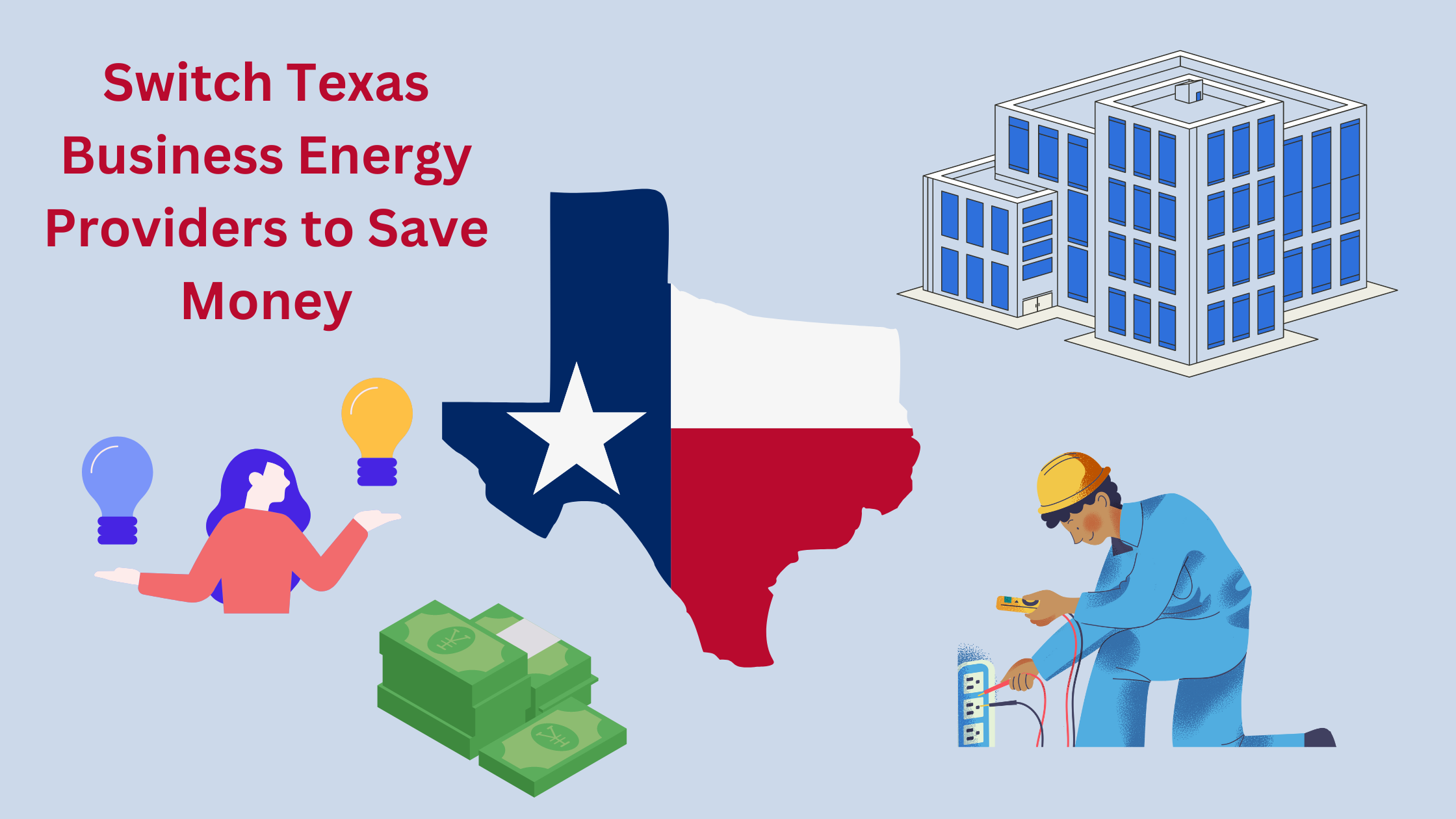A business switching Texas energy providers in order to save money