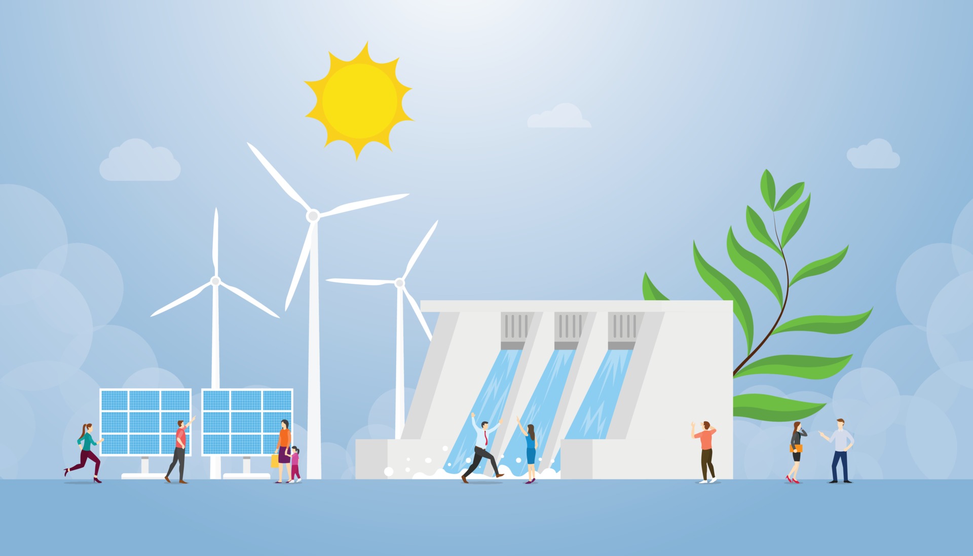 Renewable electricity for businesses