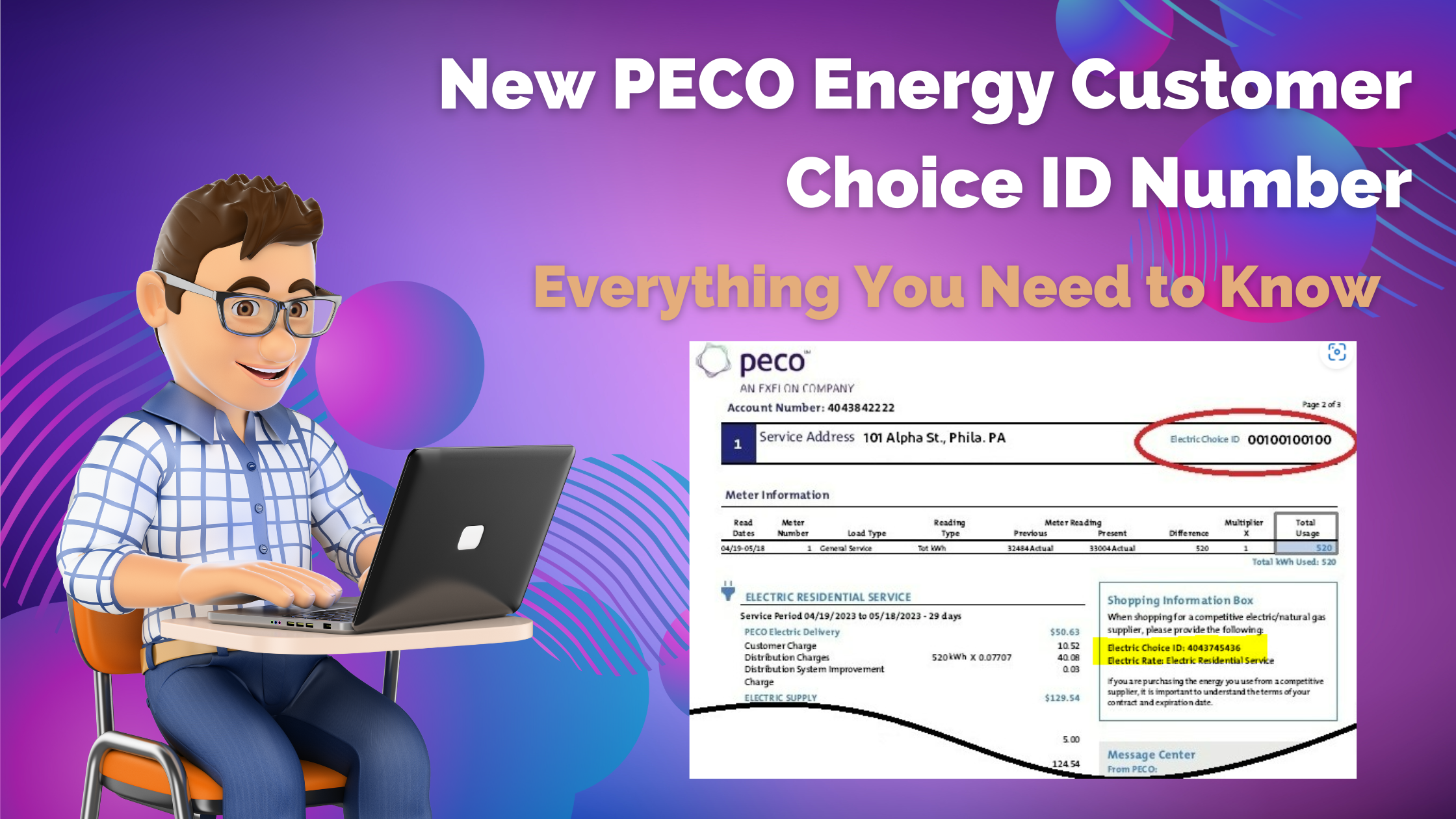 Learn about the new PECO Electric Choice ID number that PECO customers need to switch electric suppliers